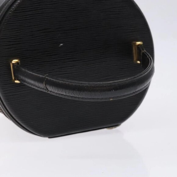 LOUIS VUITTON Epi Cannes Hand Bag Black M48032 LV Auth gh638 - Picture 2 of 15